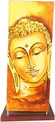 

Colors Unlimited Handpainted Buddha Design Night Lamp(41.9 cm, Yellow)