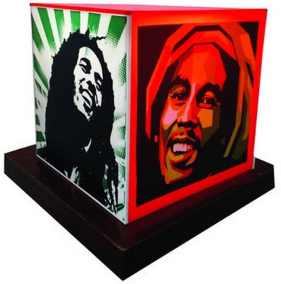 Apeksha Arts Bob Marley Table Lamp(20.32 cm, Multicolor)