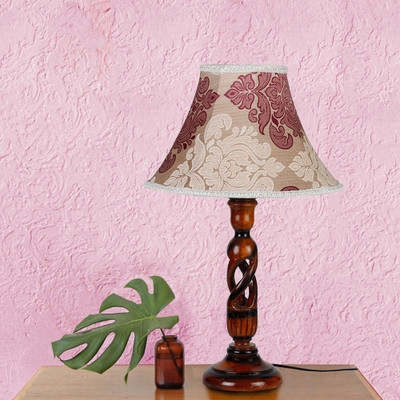 

Yashasvi Khatherine Naturlic Table Lamp(45 cm, Light Brown)
