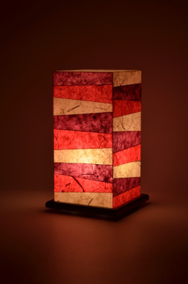 

Shady Ideas Moshe Small LED Table Lamp(Beige, Purple, Pink)