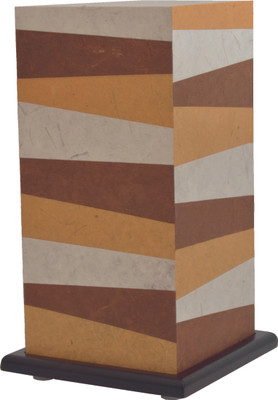 

Shady Ideas Moshe Small LED Table Lamp(Beige, Brown)