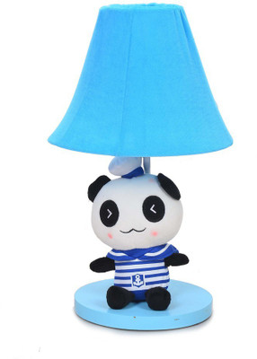 

Scrafts Soft Toy Children'S Panda Blue Small Table Lamp(33 cm, Blue)