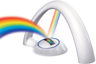 

Excluzy Rainbow Projector Night Night Lamp(White)