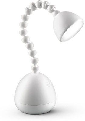 

Shadow Fax Flexiable LED Lights Table Lamp(22 cm, White)