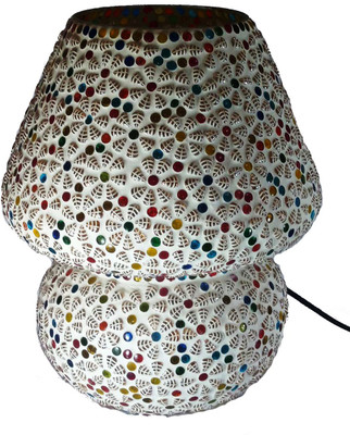 

Bhomeiaji Designer Multi Color Table Lamp(30 cm, Multicolor)