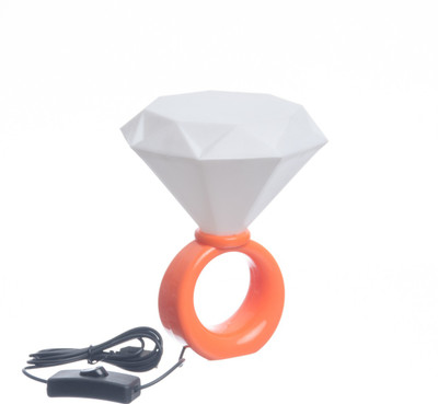 32% OFF on Wink I Love You Ring Table Lamp(Orange, White)