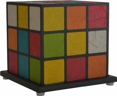 

Shady Ideas Qubix Mini LED Table Lamp(Multicolor)
