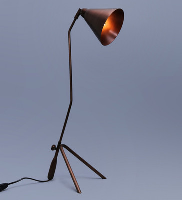 

The Brighter Side Portia Table Lamp(61 cm, Copper)