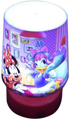 

Funcart Funcart Minnie Mouse Pat Design LED Changing Table night Lamp( 3 AAA battery not included) Table Lamp(11 cm, Multicolor)