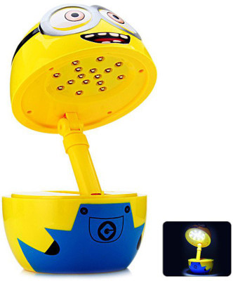 

Kiditos Foldable 3D Minions 16 LED Study Table Light / Lamp Study Lamp(13.5 cm, Multicolor)