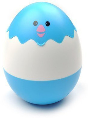 

GeekGoodies Egg Led Rechargeable Table Lamp(18.5 cm, Blue)