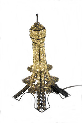 

GIG Handicrafts Silver Table Lamp(40 cm, Crom)