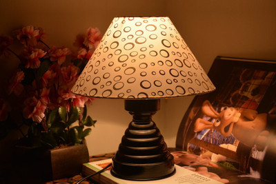 

Yashasvi Cricular Groove Table Lamp Table Lamp(27 cm, Multicolor)