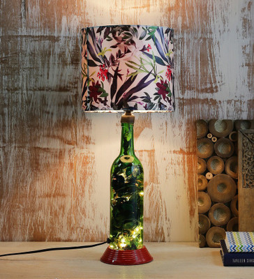 

Calmistry Green Leaves Table Lamp(50 cm, Multicolor)