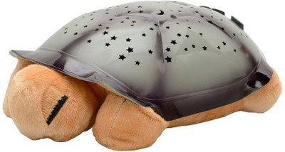

Shadowfax Musical Turtle Night Light Star Sky Projector Lamp Baby Kids Bedroom Toy Table Lamp(10 cm, Multicolor)