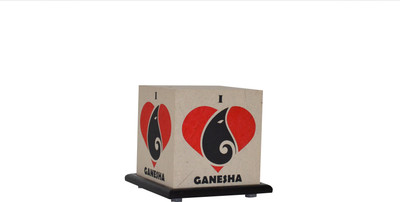 

Shady Ideas I Love Ganesha LED Table Lamp(Beige, Red, Black)