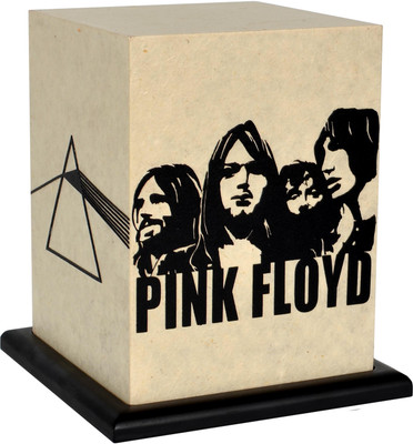 

Shady Ideas PINK FLOYD LED Table Lamp(18 cm, Beige, Black)