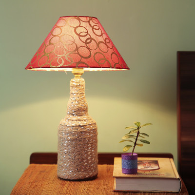 STYLE HOME LS-140 Table Lamp(35 cm, Brown)