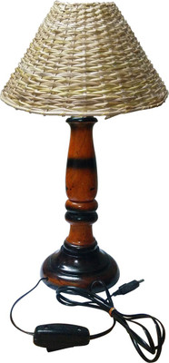 

Golddust Designer Wood Table Lamp(47 cm, Multicolor)