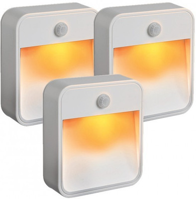

Mr Beams Motion-Sensing Stick-Anywhere LED Light Night Lamp(9.52 cm, White)