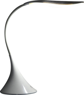 

Bemoree Battery & USB Powered Flexi touch sensor Swan Table Lamp(23.2 cm, White)