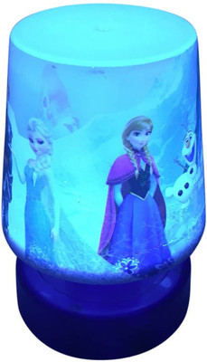 

Funcart Funcart Frozen Pat Design LED Changing Table night Lamp( 3 AAA battery not included) Table Lamp(11 cm, Multicolor)