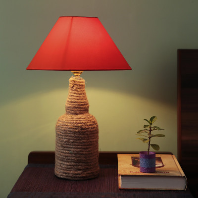 STYLE HOME LS-126 Table Lamp(35 cm, Brown)