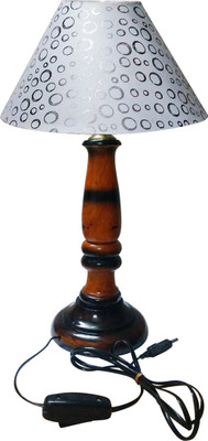 

Golddust Designer Wood Table Lamp(47 cm, Multicolor)