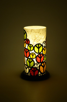 

Shady Ideas Peace Please LED Table Lamp(27.31 cm, Multicolor)