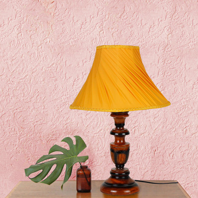 

Yashasvi Jasmine Waltz Table Lamp(45 cm, Canary Yellow)
