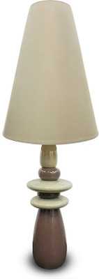 

Calmistry Tall Brown Ceramic Table Lamp(73 cm, Brown)