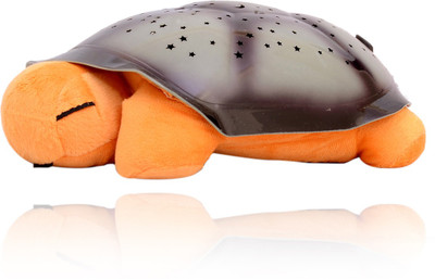 

Planet of Toys Turtle Projector Night Lamp(10.5 cm, Yellow)