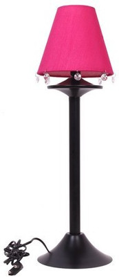 

Poets Choice Pink Shadow Table Lamp(60 cm, Black)