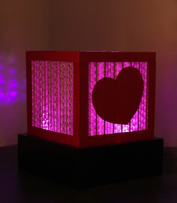 

Sylvn Studio Amor Small Table Lamp(16.51 cm, Pink)