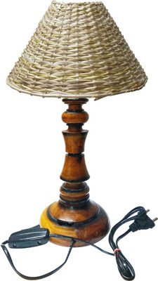 

Golddust Designer Wood Table Lamp(47 cm, Multicolor)