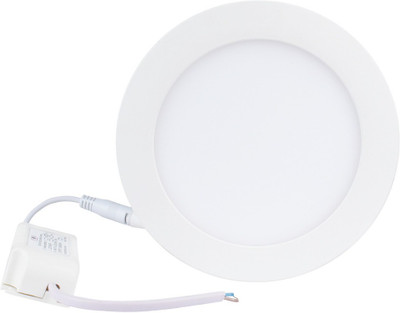 

DECOREX 12W LED Surface Light (Warm White : Warm White) Night Lamp(17 cm, White)