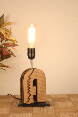 

Sylvn Studio Bricky Table Lamp(27.9 cm, Brown)