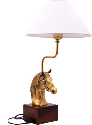 

Bhavna Collections Bhavna Collections Horse Face Lamp Table Lamp(10 cm, Red)