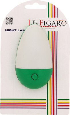 

Le Figaro Elegant Night Lamp(7 cm, Green)