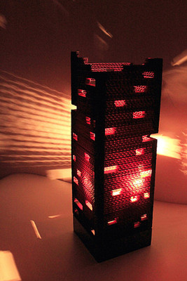 

Sylvn Studio Colosseum Small Table Lamp(Red, Black)