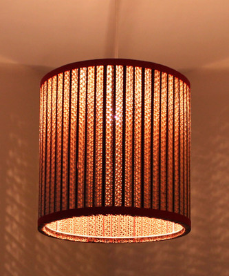 

Sylvn Studio Sylvn Tambour Pendant Night Lamp(31 cm, Brown)