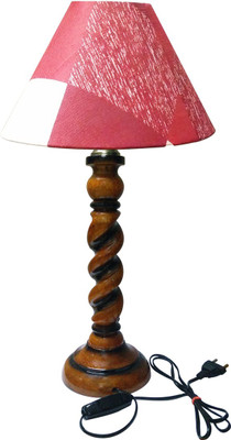 

Golddust Designer Wood Table Lamp(47 cm, Multicolor)