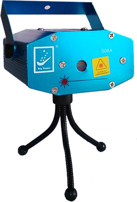 

Aashi Multi Design Mini Lazer Projecter with Activated Sound System Night Lamp(12 cm, Blue)