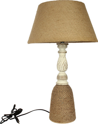 

The Decor Mart Wood, Jute Table Lamp(64.77 cm, Natural)