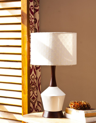 

Orange Tree Benson Table Lamp(55.9 cm, Brown, White)