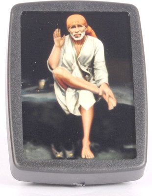 

Sigaram Sai Baba Photo with LED LIGHT - K345 Night Lamp(7 cm, Multicolor)