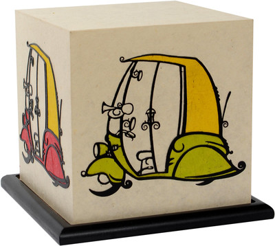 

Shady Ideas TUK TUK LED Table Lamp(16 cm, Multicolor)