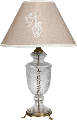

The Decor Mart Designer Beige Table Lamp(23.5 cm, Multicolor)