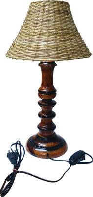 

Golddust Designer Wood Table Lamp(47 cm, Multicolor)