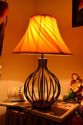 

Yashasvi Decor Table Lamp(30 cm, Yellow)